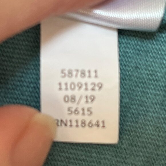 Lane Bryant Womens Teal Green Lace Trim Tunic Top‎ Polyester/Rayon Size 18/20 - Picture 9 of 10